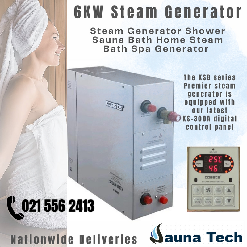 Steam Generator 6KW – Stainless steel.