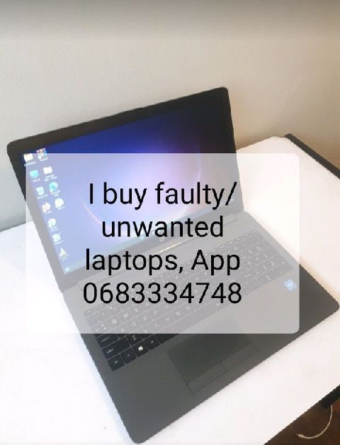 We buy faulty laptops for cash