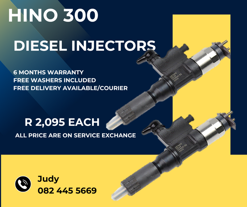 Hino 300 Diesel Injectors