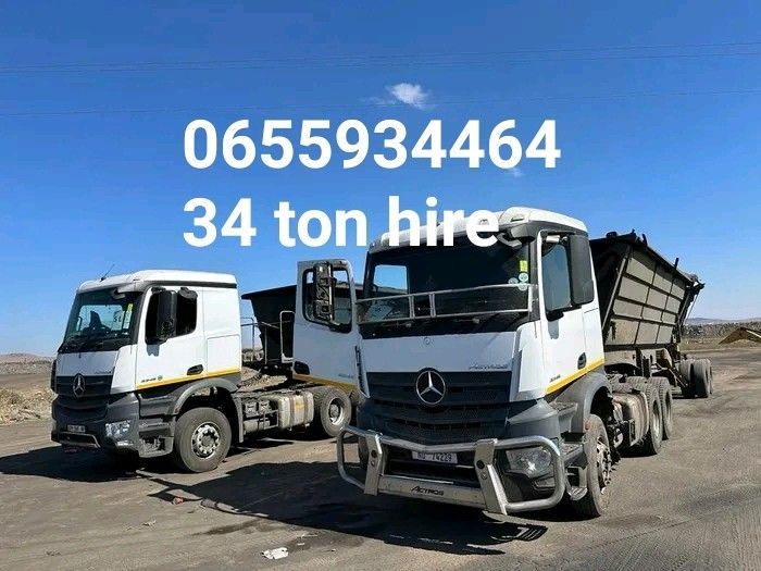 34 TON TIPPERS TO CROSS BOADERS