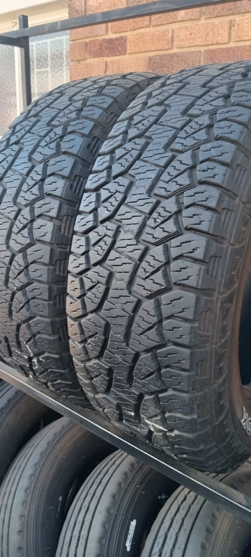 2xHankook Dynapro AT tyres 80%