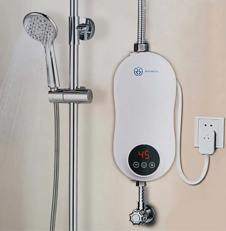 Sharb 3500W Mini Tankless Electric Water Heater - Instant water Heater for Kitchen / Bathroom Shower