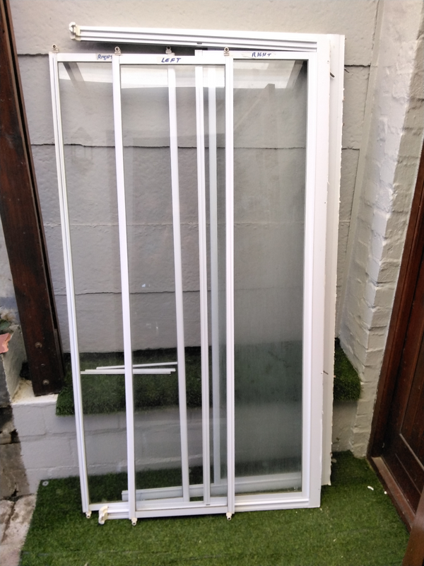 Shower door for sale - Corner unit -  2 fixed panels &amp; 2 sliding doors