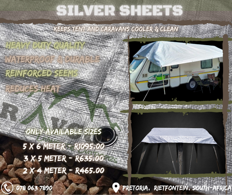 Camping Silver Sheets