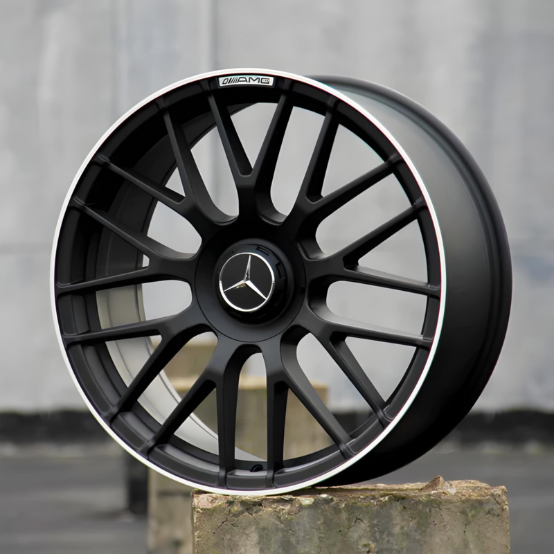 18” Mercedes Benz AMG narrow/wide Wheels w/ brand new tyres