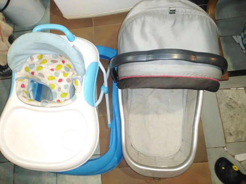 Baby walker and Bessinet both R30o