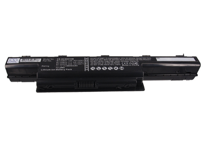 Notebook, Laptop Battery CS-AC4551HB for ACER Aspire 4551 etc.