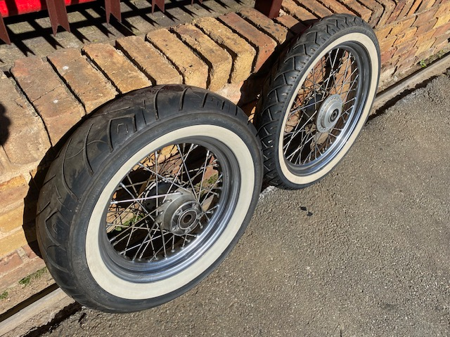 Harley Davidson Wire Spoke Rims Front  and Rear