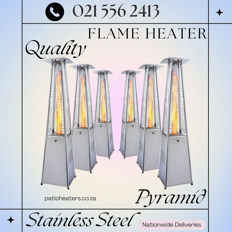 Pyramid Flame patio heater /Gas.