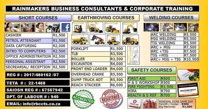 Safety courses