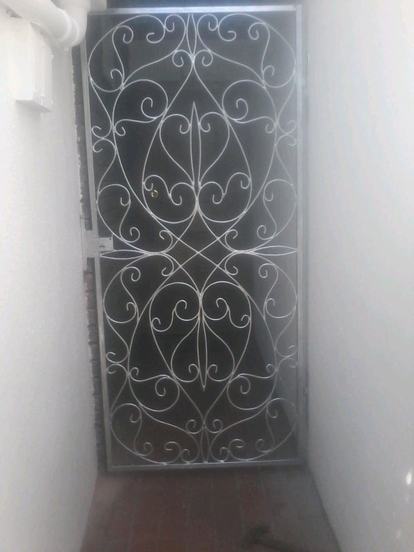 Security gate handmade vintage