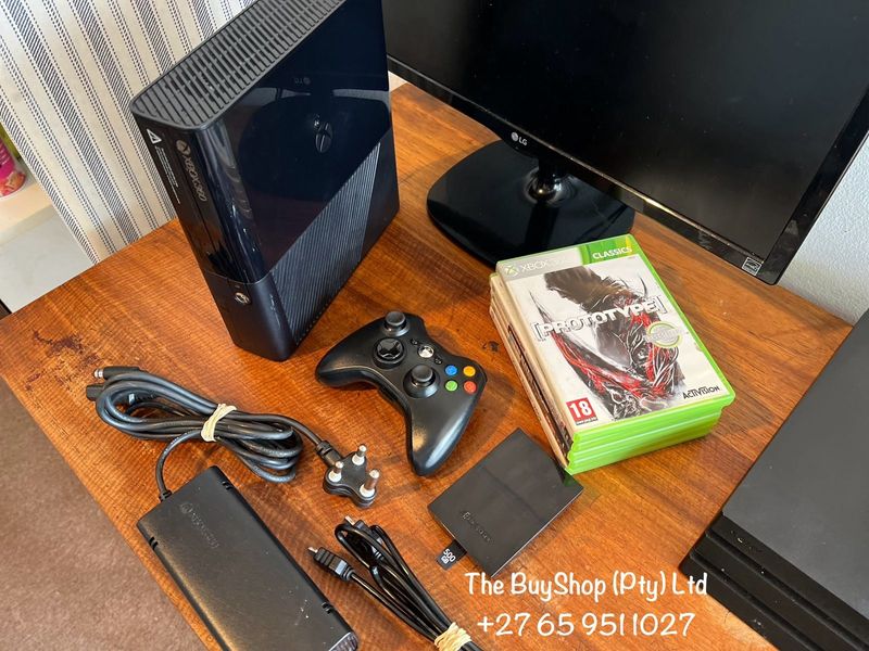 In Great Working Condition Xbox 360 Super Slimline 500gb with 5x Games &amp; 1x Controller for Sale…
