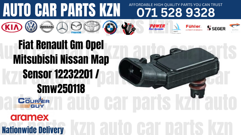 Fiat Renault Gm Opel Mitsubishi Nissan Map Sensor 12232201 / Smw250118