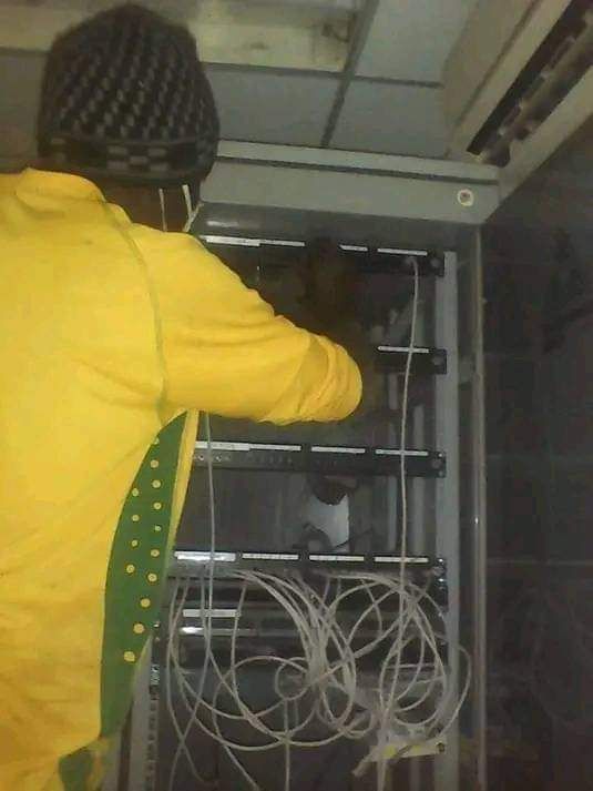 NETWORK DATA CABLING AND CCTV SECURITY CAMERAS