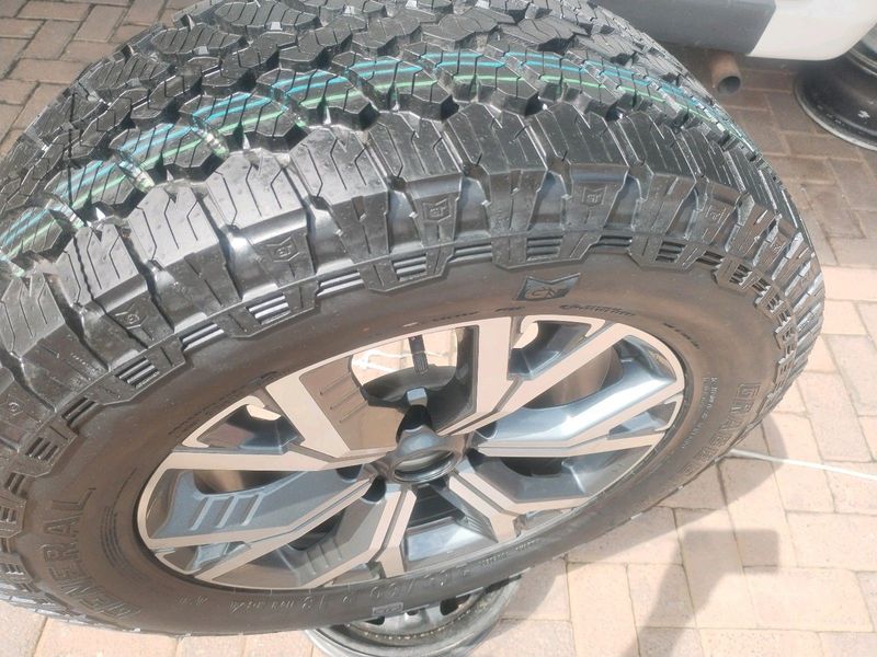 ONE 265 /60R18 GENERAL GRABBER Tyre &amp; 18Inch ISUZU DMAX Magrim On Sale.