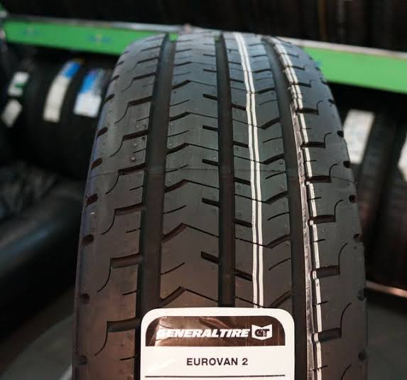 Brand new 185r14c (185/80r14) General Eurovan2 8ply commercial tyres.
