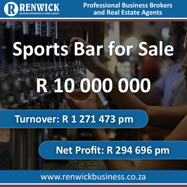 Business for Sale: Sports Bar