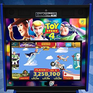 Toy Story Limited Edition Pinball Machines , available on order only