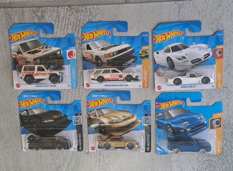 Hot Wheels Nissan collection for sale