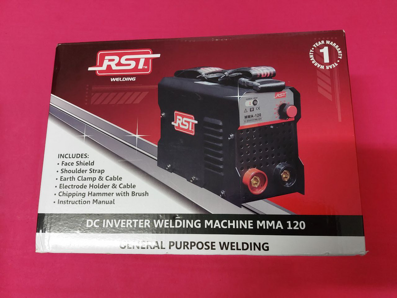 RST WELDING MACHINE MMA 120, used once only. R 650
