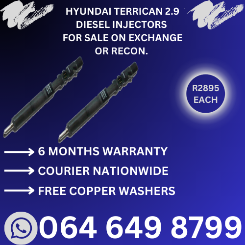 Hyundai Terracan diesel injectors for sale on exchange