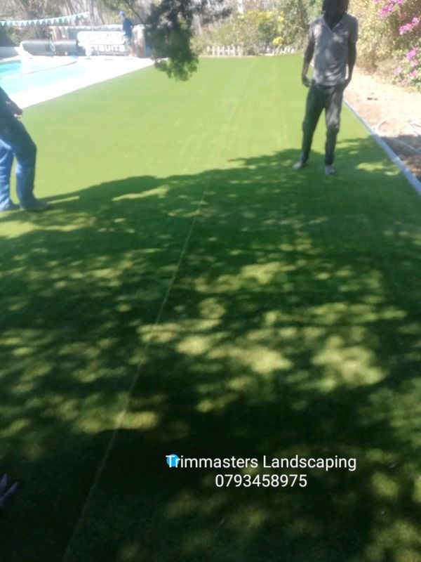 LAY A LAWN, ARTIFICIAL GRASS AND PAVING
