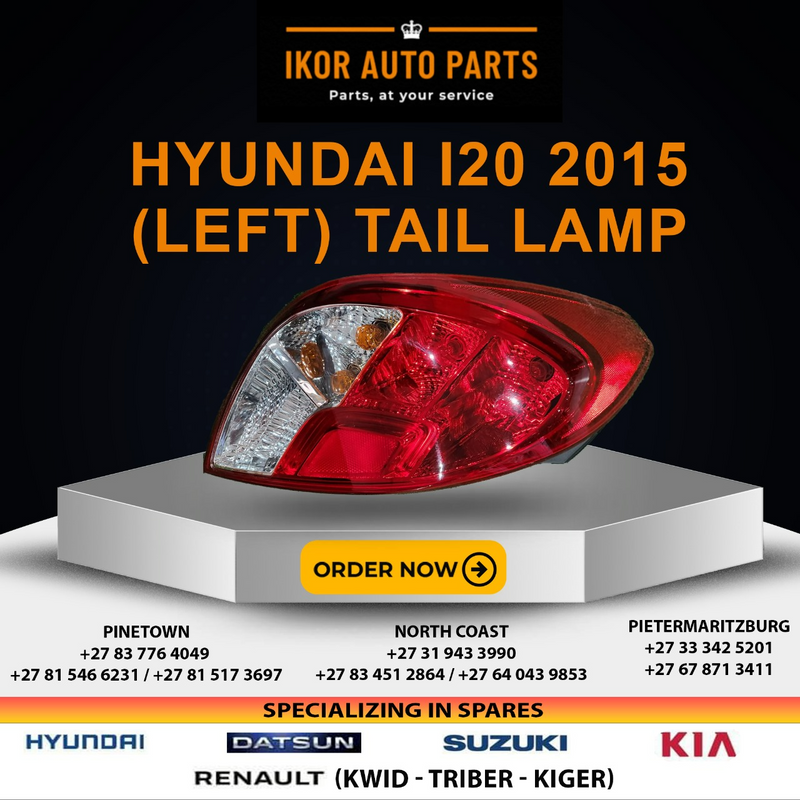 HYUNDAI i20 2015 LEFT TAIL LAMP