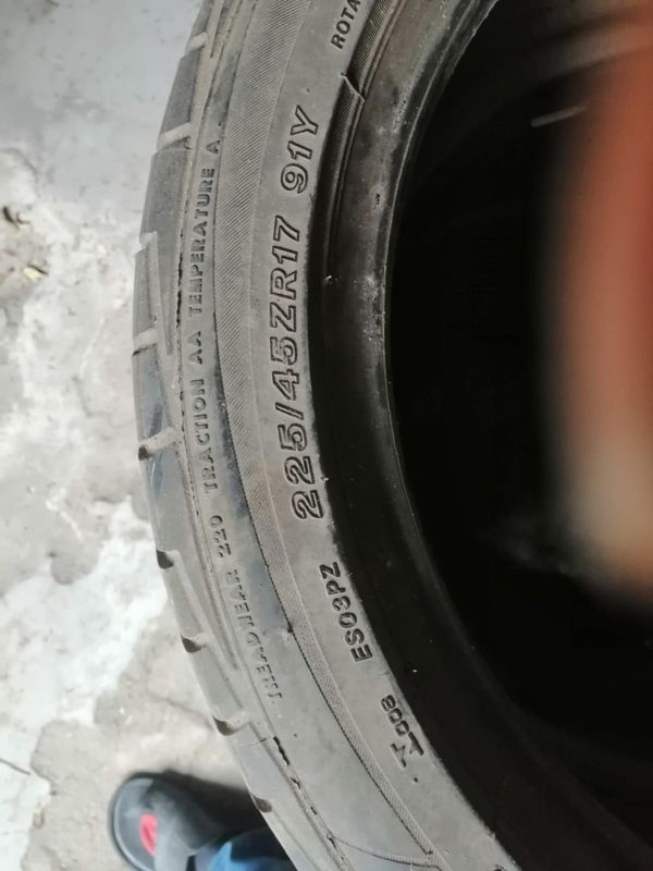 Tyres 225/45zr17