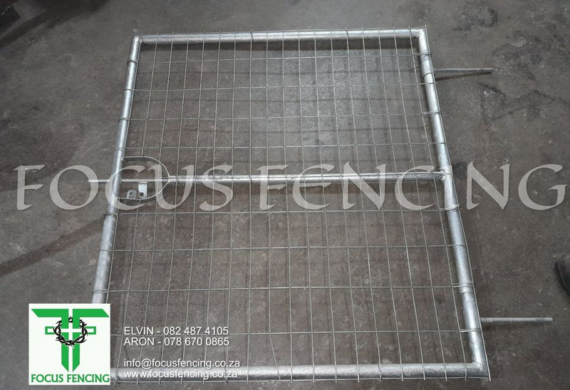 HOT DIPPED GALVANIZED PEDESTRIAN SWING GATE - FOR SALE