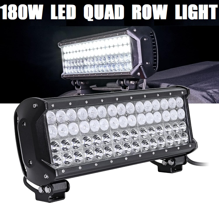 Quad Row Heavy Duty LED Light Bar with Super Bright Multi Beam Latest Technology. Brand New Products