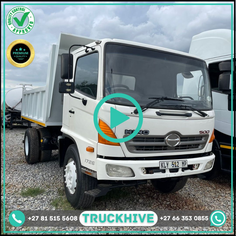 2011 HINO 500 - (6 CUBE) TIPPER — LAST CHANCE TO GET AN INSANE DEAL ON THIS TRUCK!