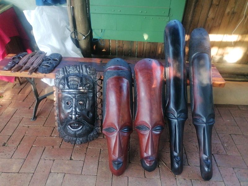 Original East African Masks &amp; Figures.