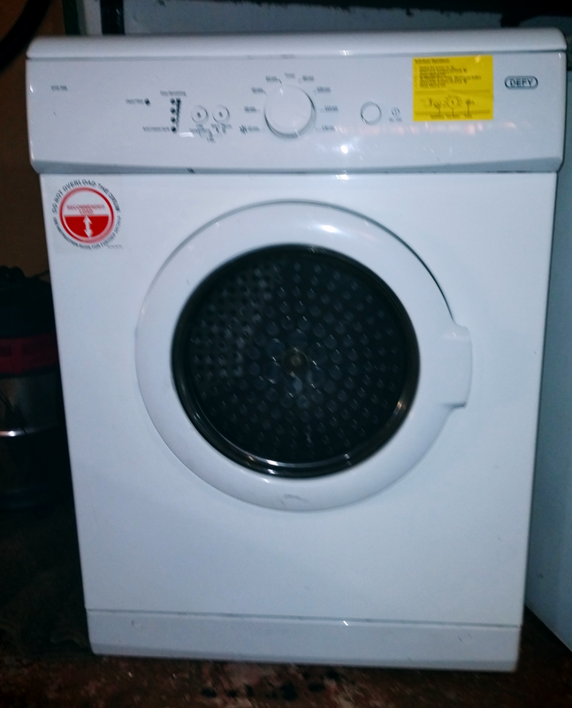 Defy 5 Kg Air Vented Tumble Dryer White DTD258