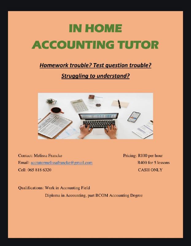 Accounting Tutoring Services