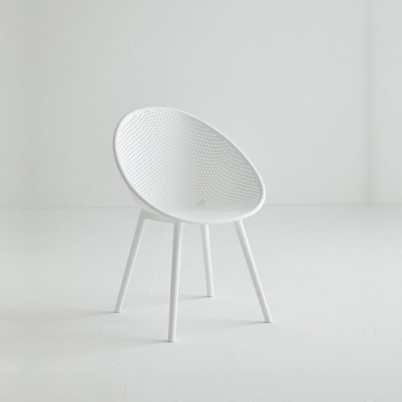 Lyon Cafe Chair-White -R1099