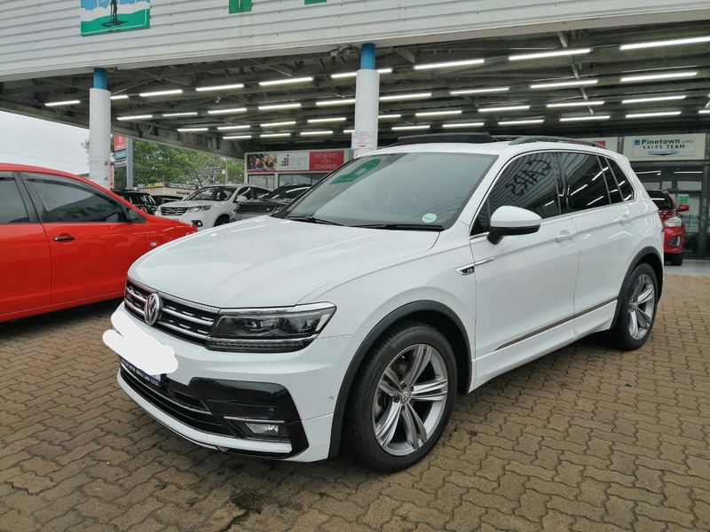 2018 Volkswagen Tiguan SUV R line White