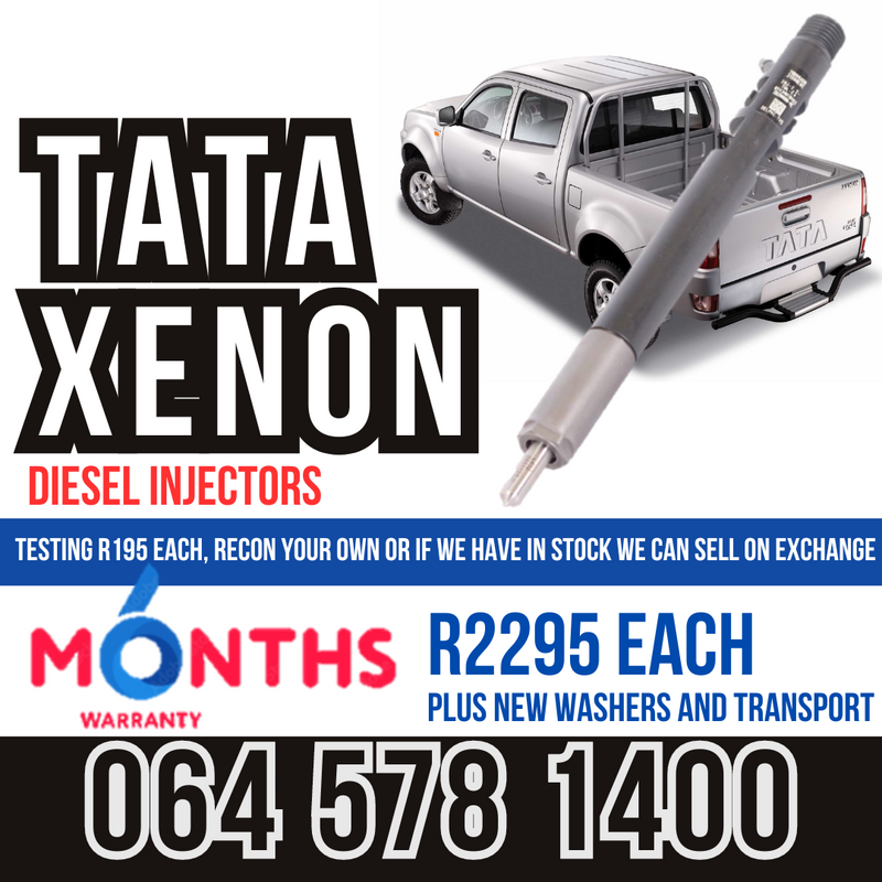 TATA Xenon diesel injectors for sale