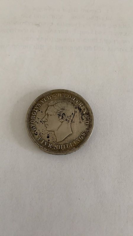 1951 5 SHILLINGS COIN