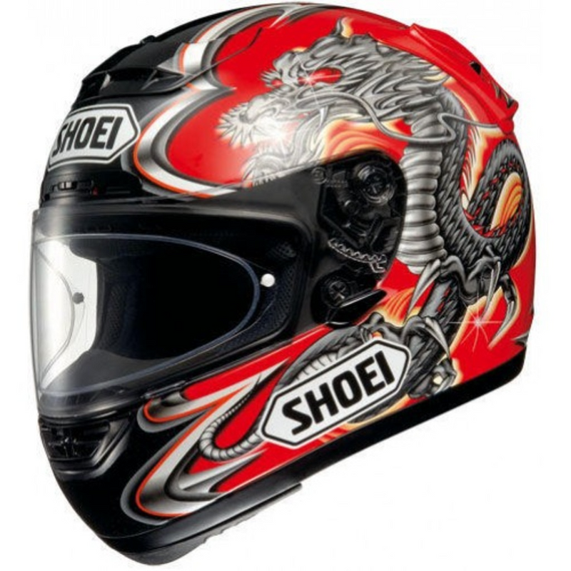 Helmet Shoei X-Spirit II Kiyonari Motorcycle TC-1 Dragon Red (Size L)