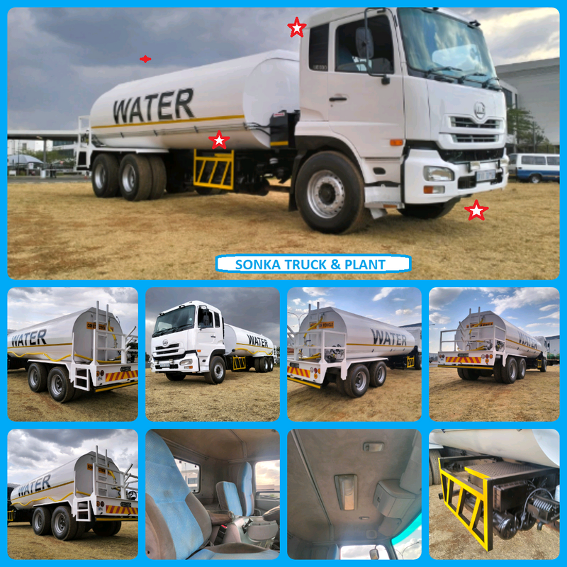 2011 NISSAN UD330 - 18000LT WATER TANKER