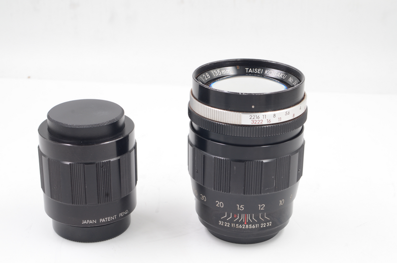 Converto Tamron 135mm F2.8 lens with T mount adapter