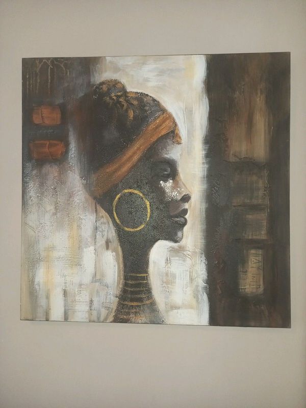 African oil painting