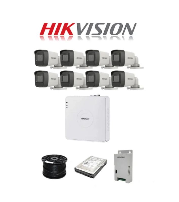 Hik vision 8 ch turbo h d kit