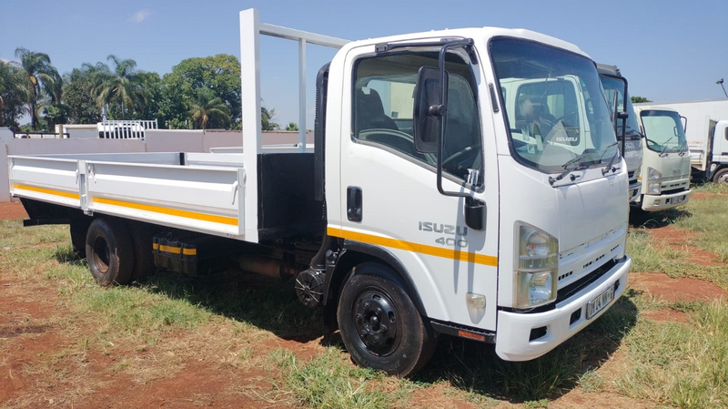 2015 ISUZU NPR400 (AUTO) DROPSIDE TRUCK FOR SALE (CT82)