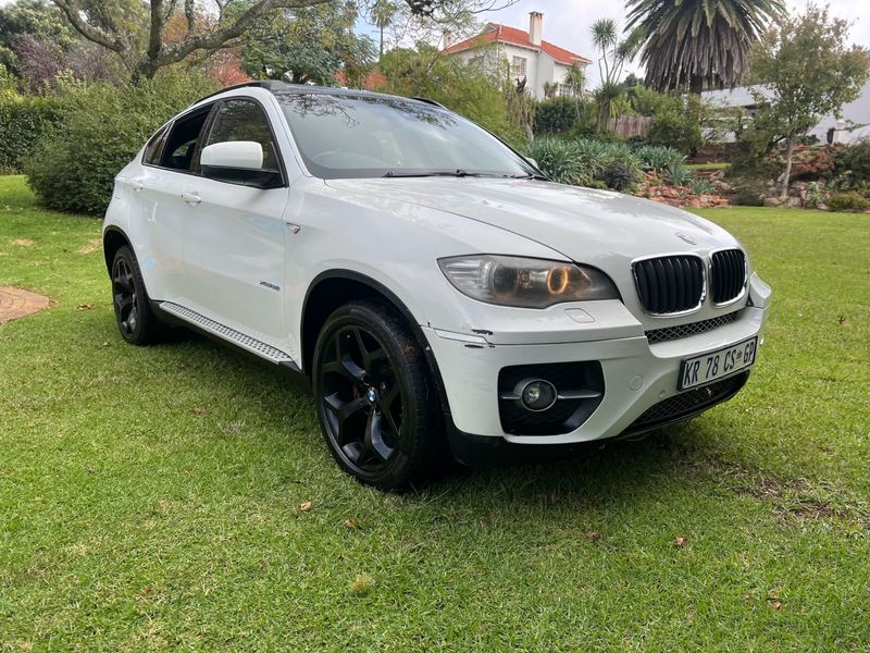 In Great Running Condition 2009 White BMW X6 Tiptronic with only 170 000km on the Clock for Sale…