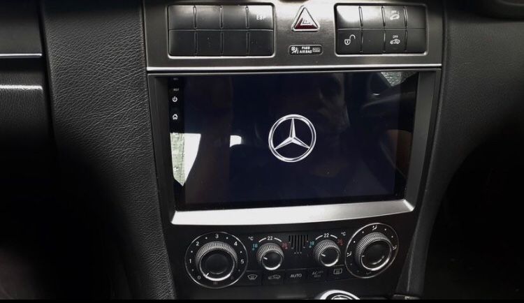 MERCEDES BENZ C-CLASS (W203) 9 INCH ANDROID MEDIA/NAVIGATION/BLUETOOTH UNIT
