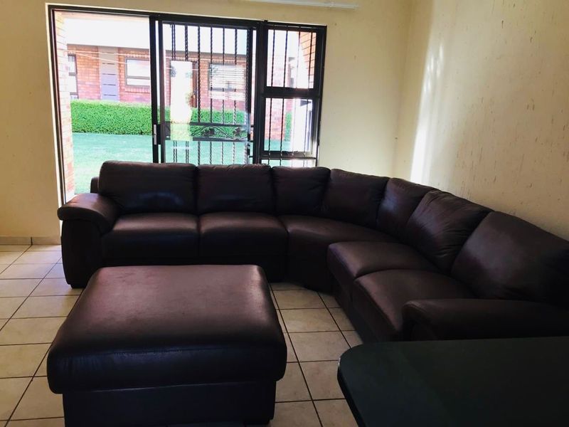 5 Seater Couch with Ottoman For sale