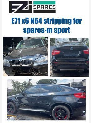 Bmw E71 X6 N54 stripping for spares m sport