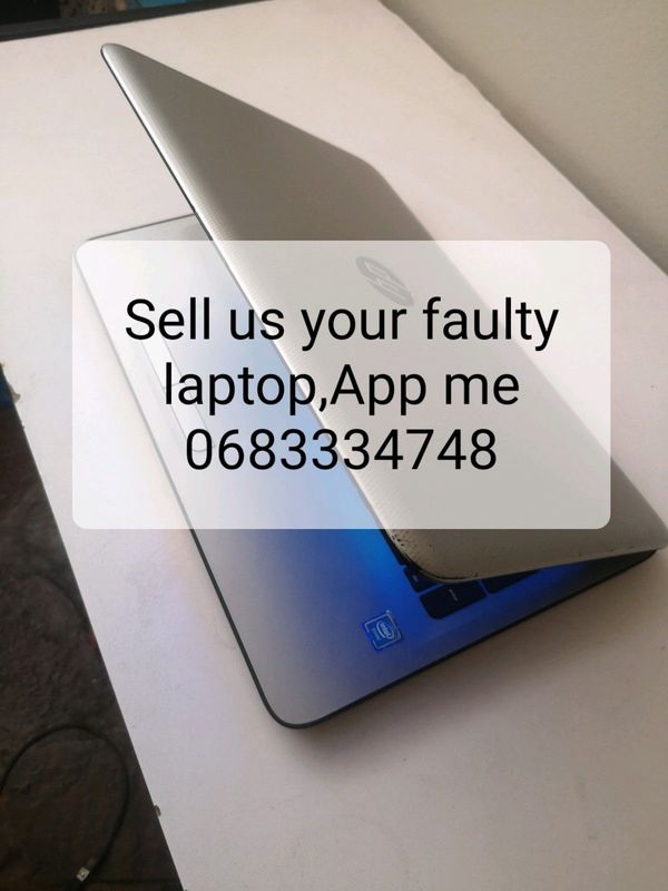 I buy unwanted or faulty laptops for cash