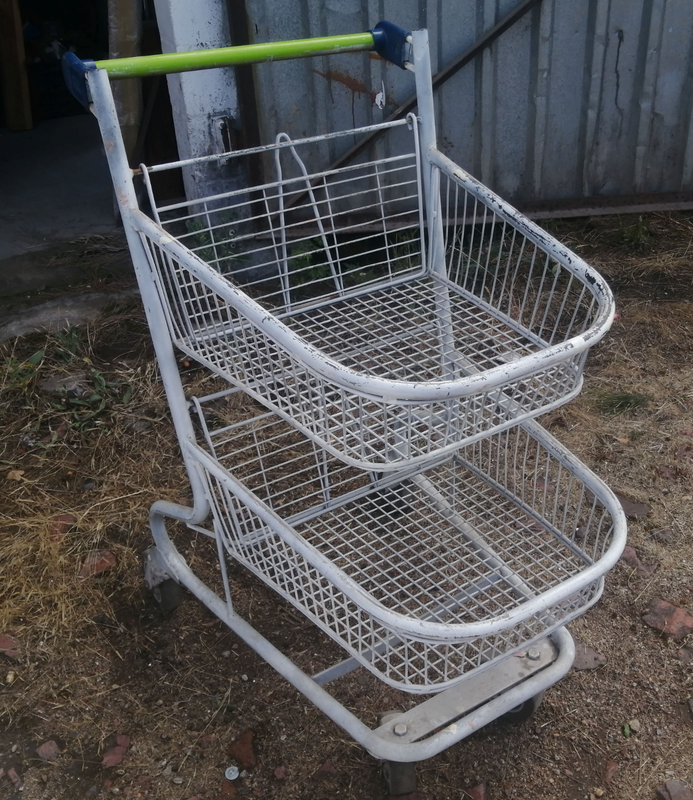 Steel Shopping Trolley / Cart